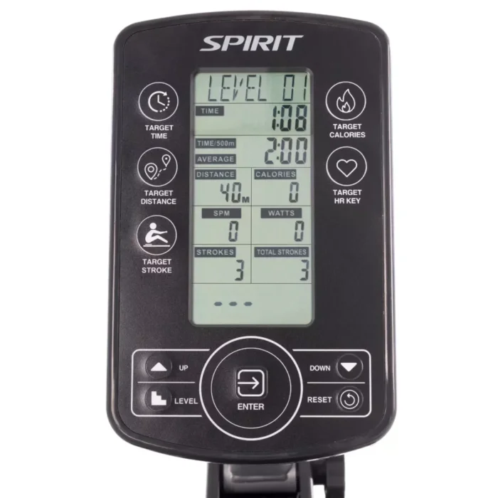 Spirit Fitness - CRW800H2O Water Rowing Machine - Image 8