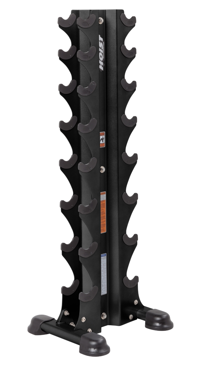 Hoist Fitness - HF-5460-MB 8 PAIR VERTICAL DUMBBELL RACK (8 PAIRS) -
Hex Dumbbells - Image 4