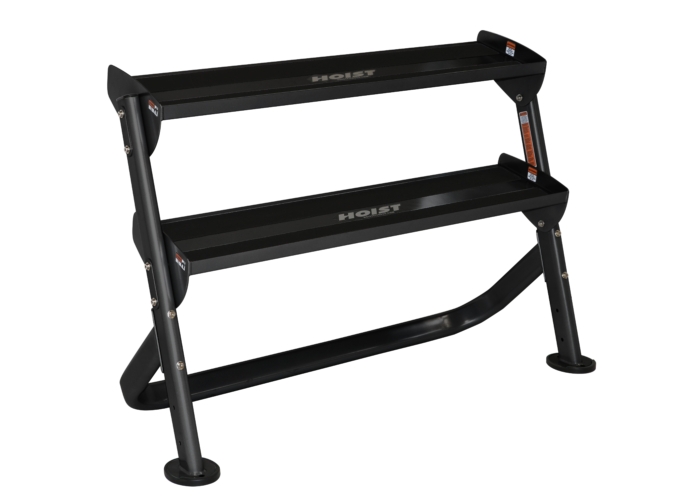 Hoist Fitness - HF-5461-48-MB 48” HORIZONTAL DUMBBELL RACK