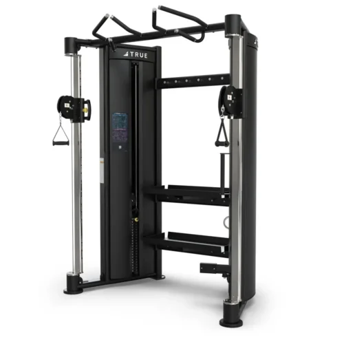 True Fitness FT-900 Functional Trainer in matte black