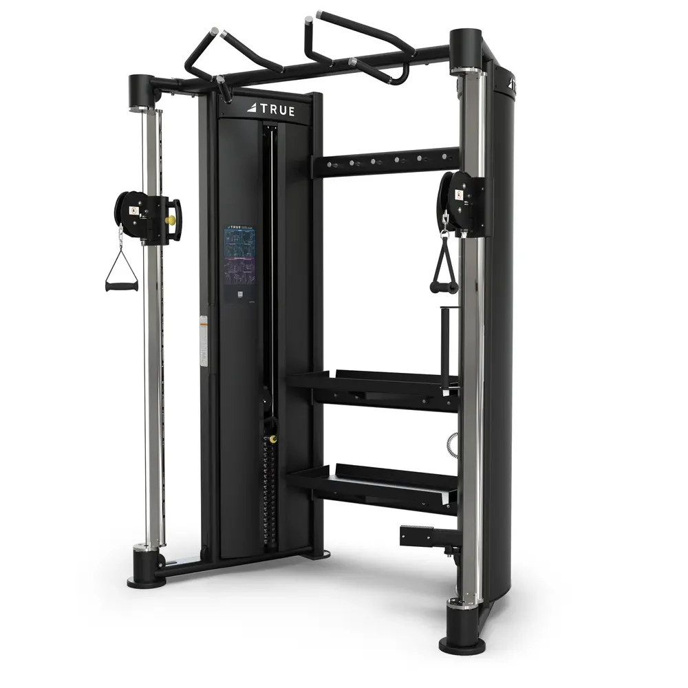 True Fitness FT-900 Functional Trainer in matte black