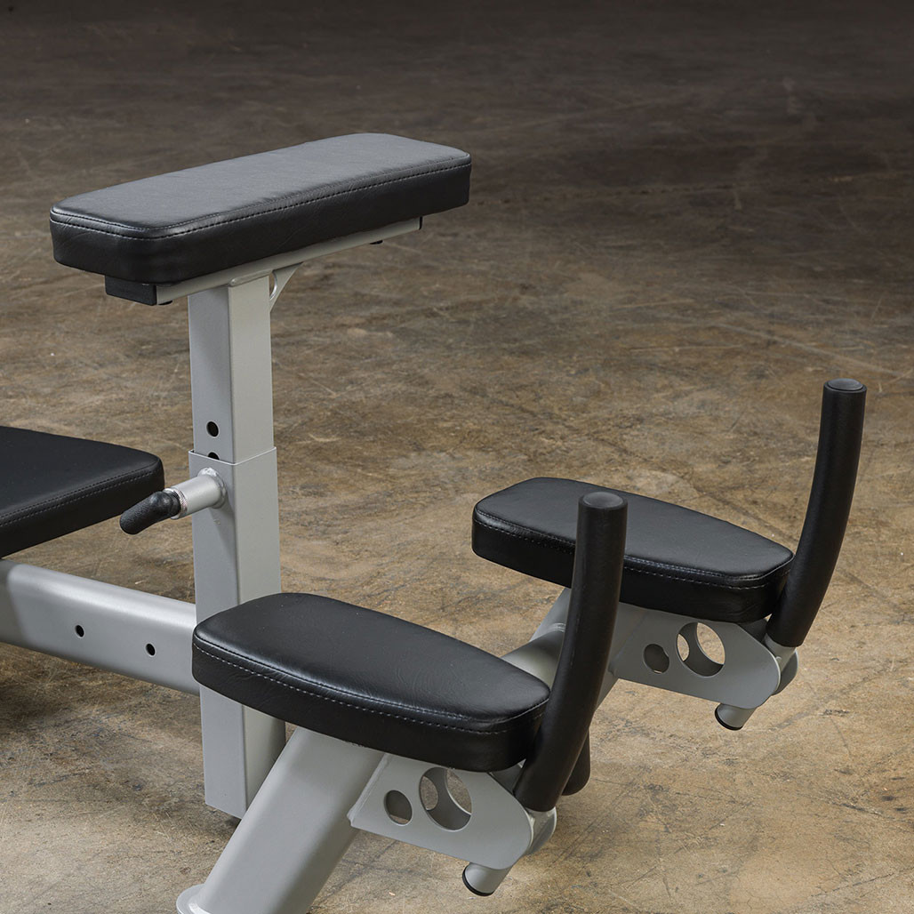 Powerline PGM200X glute master machine in use black finish