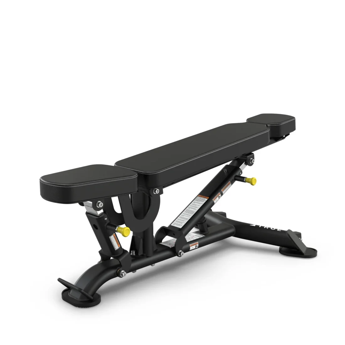 True Fitness FORCE SF1000 Flat / Incline Bench in matte black