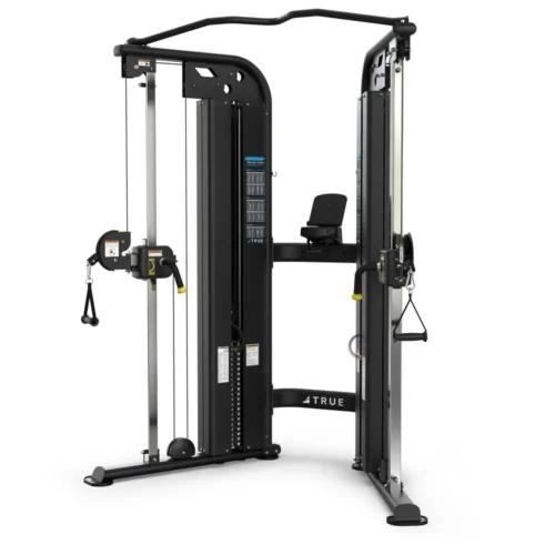 True Fitness FORCE Functional Trainer in matte black
