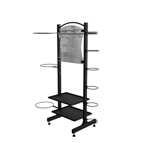 Nautilus Accessory Rack commercial strength equipment