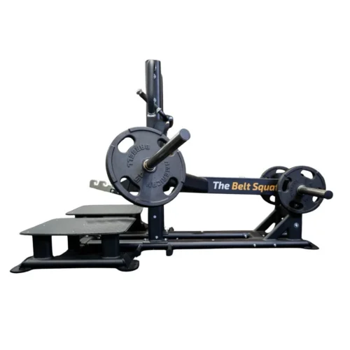 The Abs Company The Belt Squat, front three-quarter view