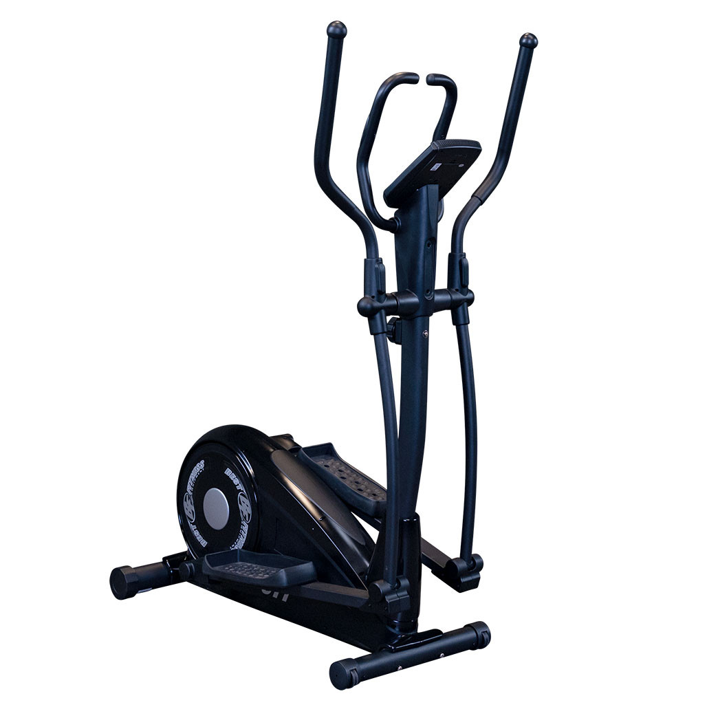Best Fitness BFCT1B elliptical cross trainer side view in black