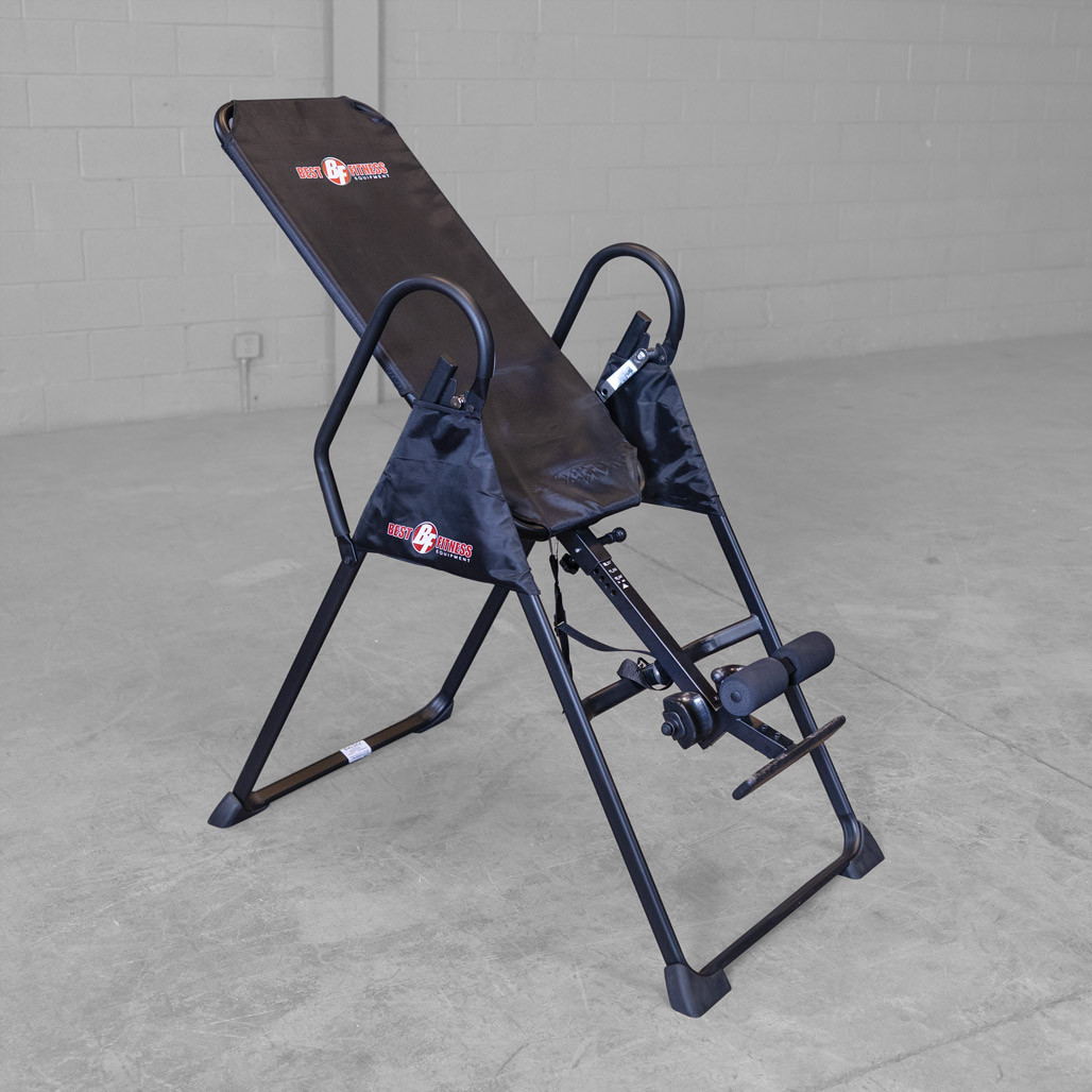Best Fitness BFINVER10B inversion table adjustable ankle cuffs detail