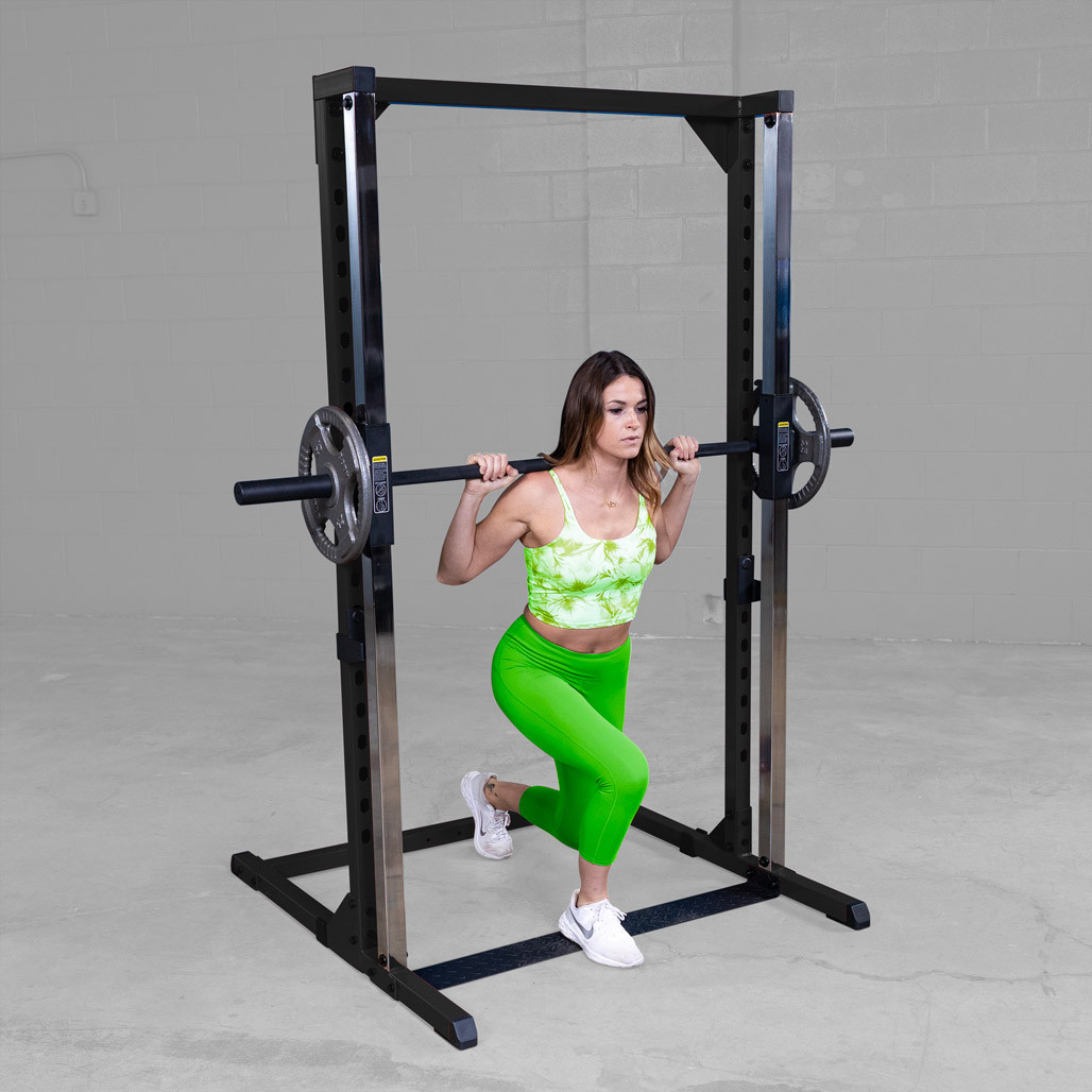 Best Fitness BFSM250B Smith Machine angled view