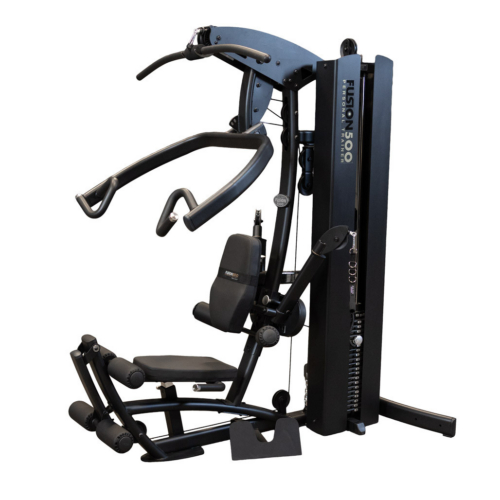 Body-Solid F500B Fusion Home Gym in black finish with 310 lb stack
