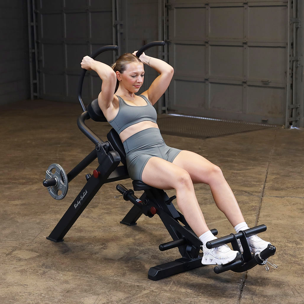 Body-Solid GAB300B Semi-Recumbent Ab Bench alternate view