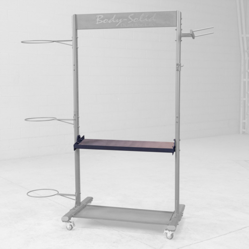 Body-Solid GARDB optional dumbbell rack tray for the GAR250 multi-storage tower