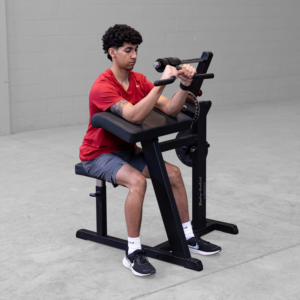 Body-Solid GCBT380B Cam Series Biceps & Triceps Machine view 2