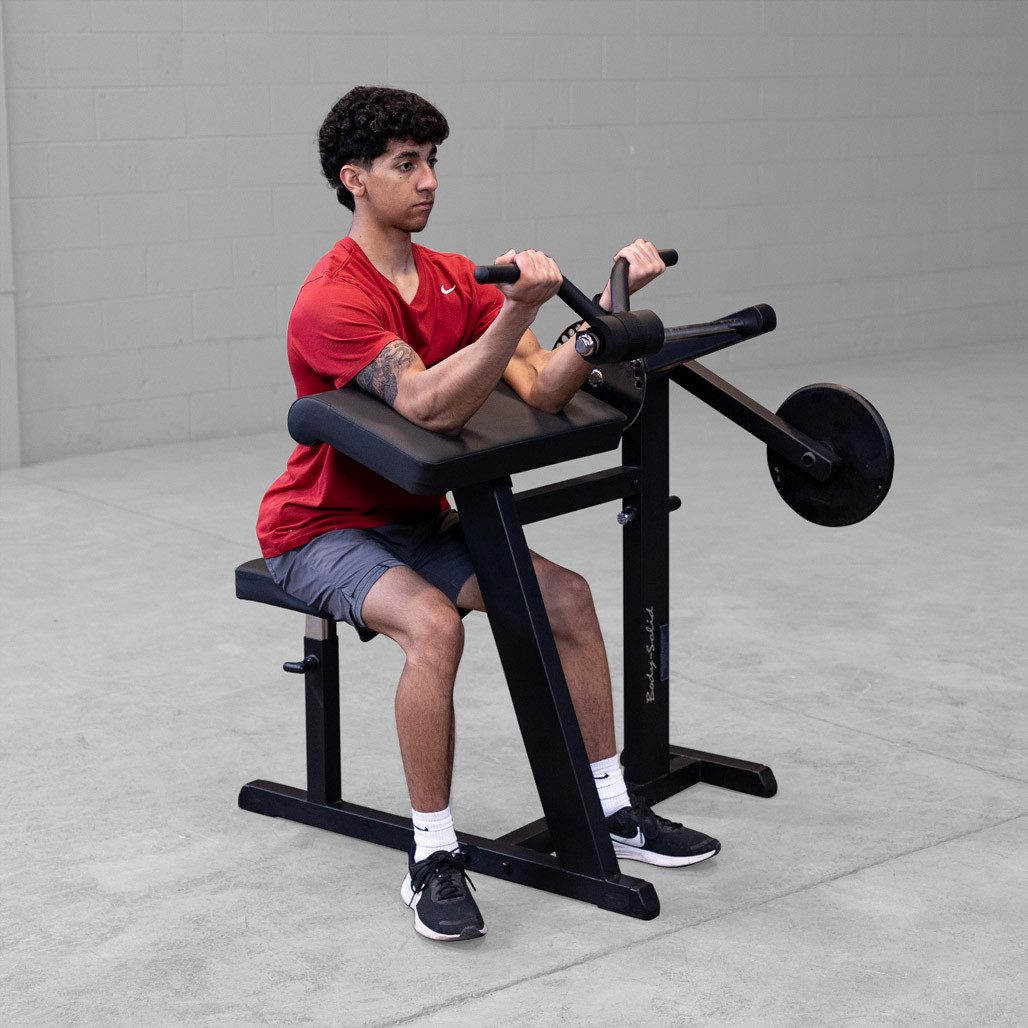 Body-Solid GCBT380B Cam Series Biceps & Triceps Machine view 4