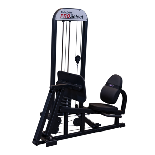 Body-Solid GLP-STK/3 Pro Select Leg Press Machine shown in black finish on a plain background