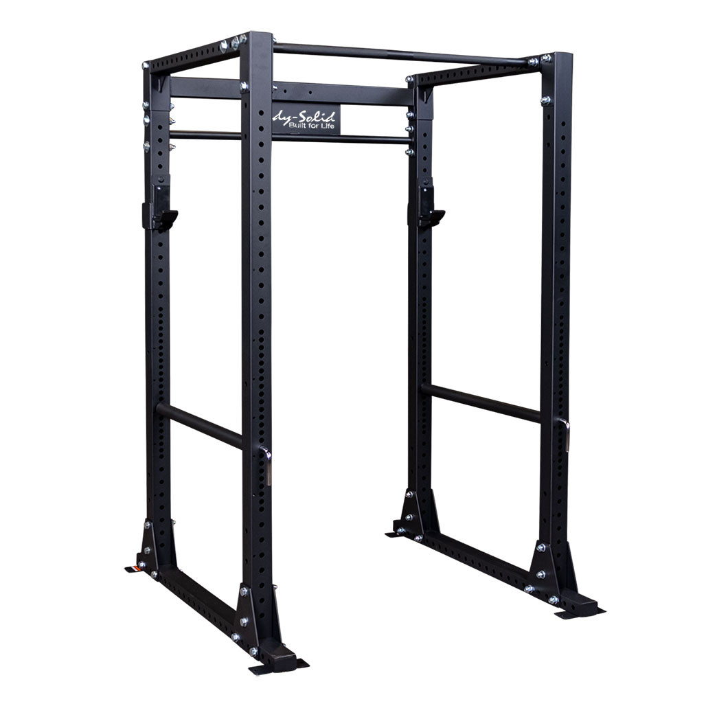 Body-Solid GPR400 commercial power rack front view
