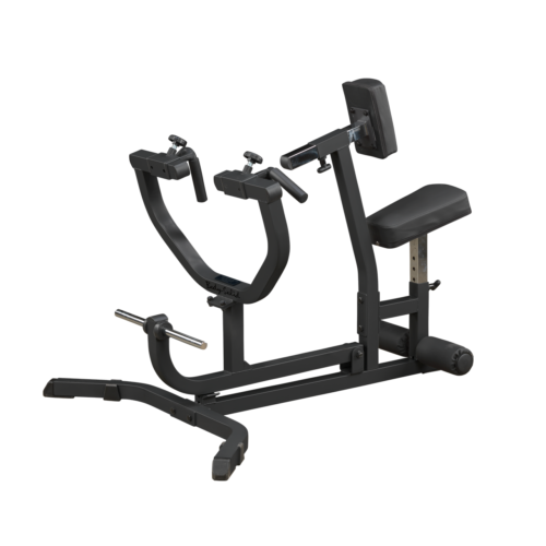 Body-Solid GSRM40B Seated Row Machine shown in black finish on a plain background
