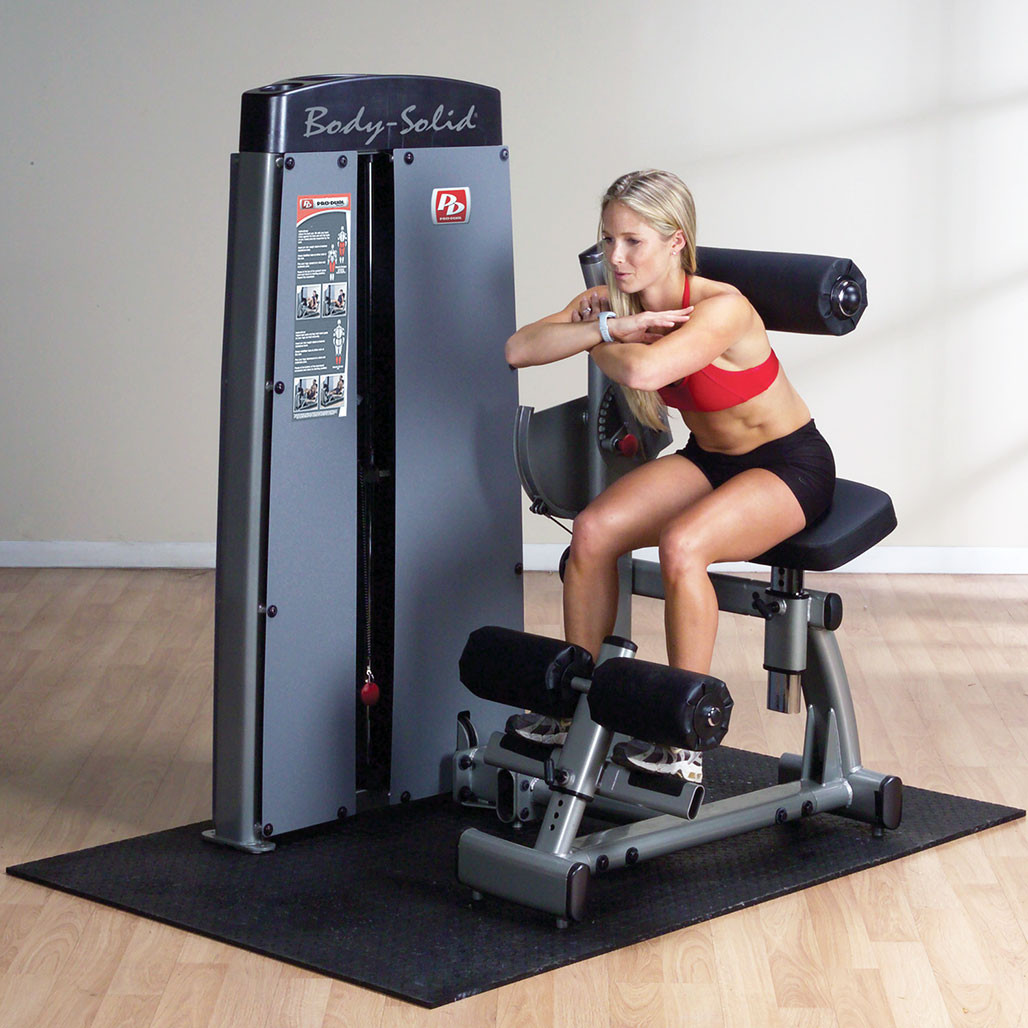 Body-Solid Pro Clubline DABBSF DABB-SF Pro Dual Ab & Back Machine detail view 3