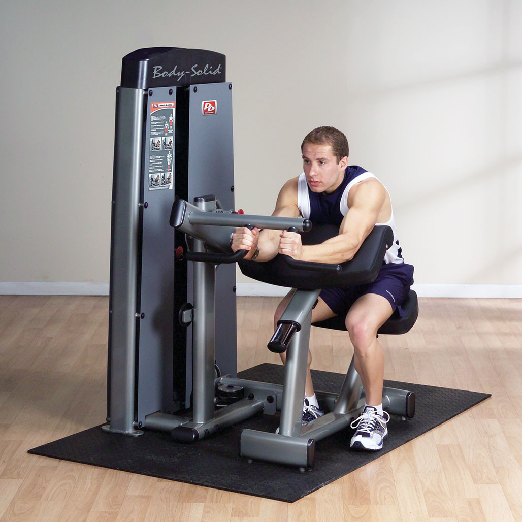 Body-Solid Pro Clubline DBTCSF bicep curl exercise