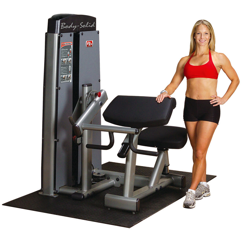 Body-Solid Pro Clubline DBTCSF3 dual bicep and tricep machine with weight stack