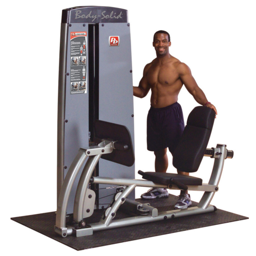 Body-Solid Pro Clubline DCLPSF3 Pro Dual freestanding leg press and calf machine with 310 lb stack