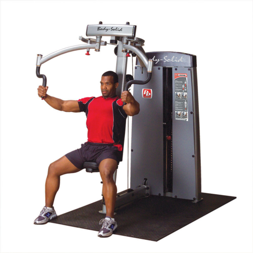 Body-Solid Pro Clubline DPECSF3 Pro Dual Pec and Rear Delt Machine with 310 lb weight stack