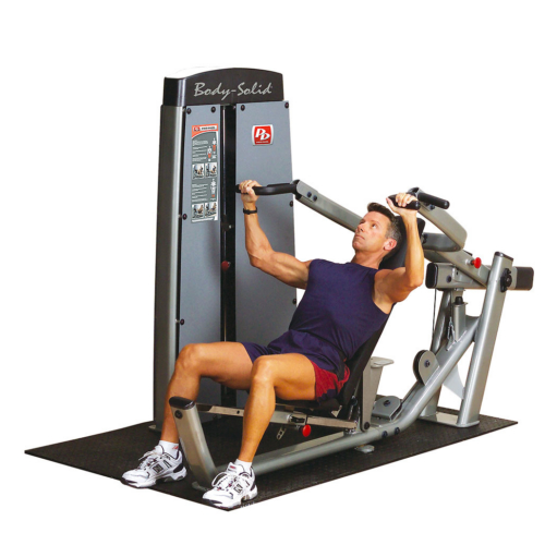 Body-Solid Pro Clubline DPRSSF3 freestanding dual FID multi press machine with 310 lb stack