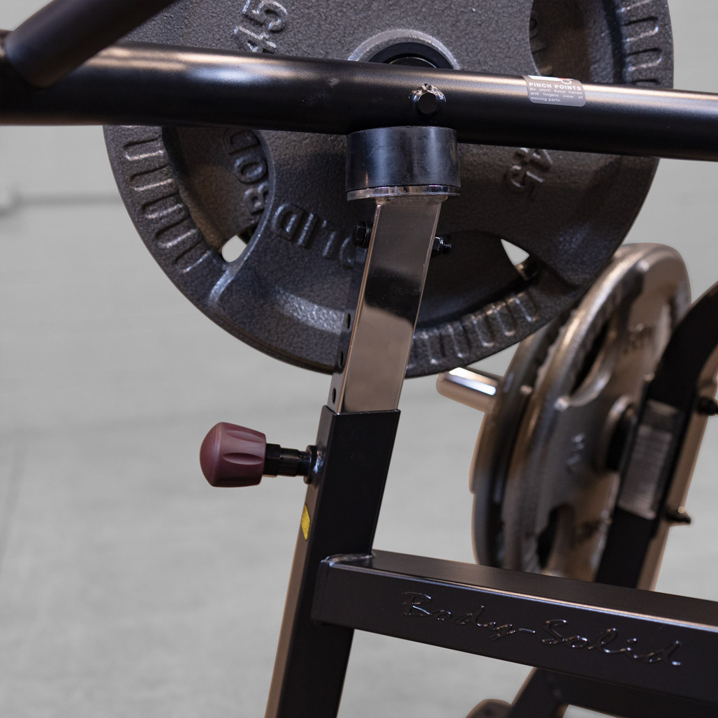 Body-Solid Pro Clubline LVBP LVBP Leverage Bench Press detail view 6
