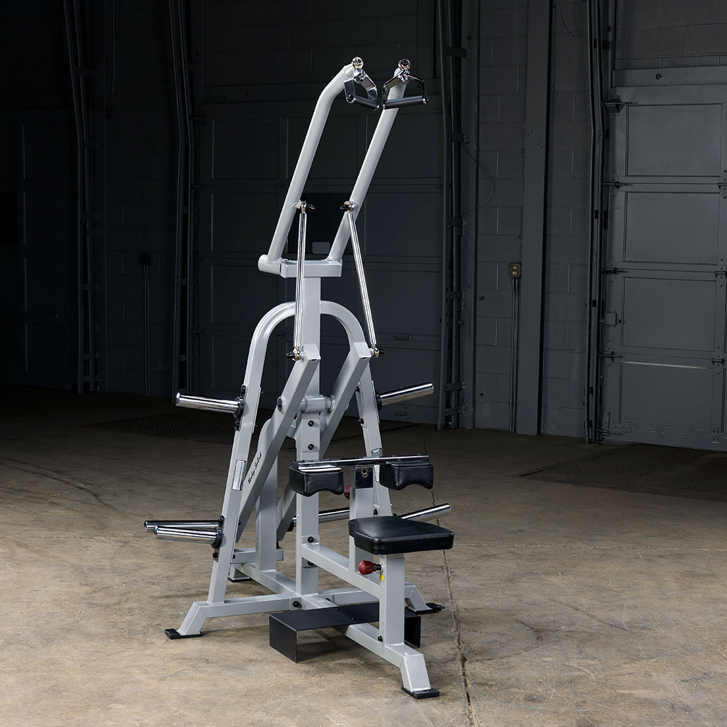 Body-Solid Pro Clubline LVLA plate-loaded leverage lat pulldown machine