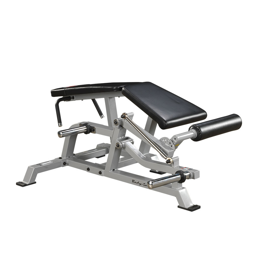 Body-Solid Pro Clubline LVLC Leverage Leg Curl plate-loaded hamstring machine