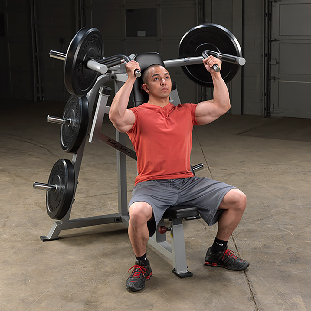 Body-Solid Pro Clubline LVSP LVSP Leverage Shoulder Press detail view 3