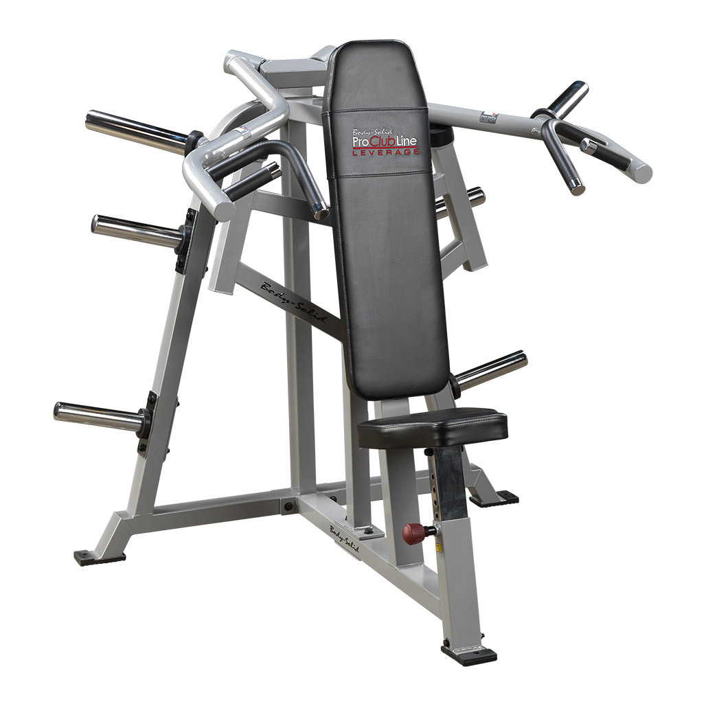 Body-Solid Pro Clubline LVSP LVSP Leverage Shoulder Press commercial fitness machine
