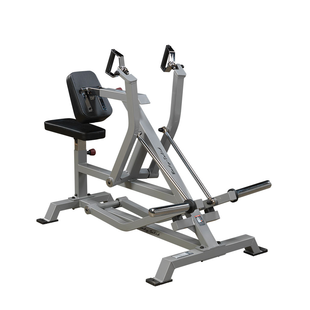 Body-Solid Pro Clubline LVSR plate-loaded leverage seated row machine