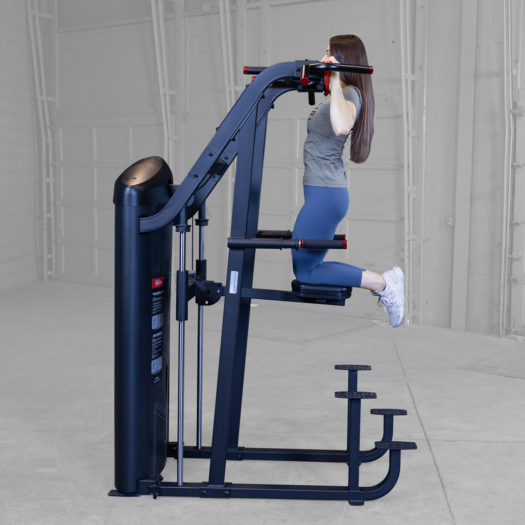 Body-Solid Pro Clubline S2ACD/2 S2ACD Series II Assisted Chin / Dip Machine detail view 1