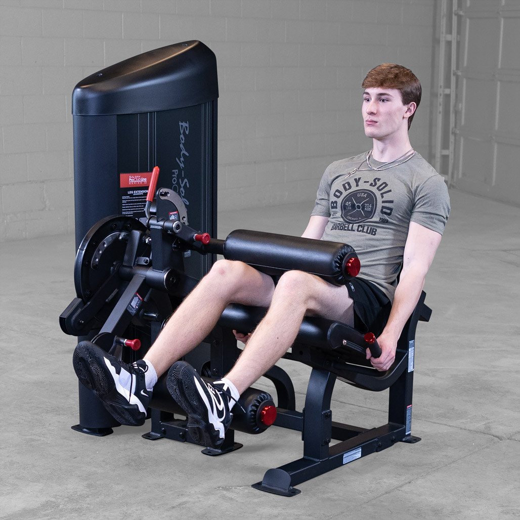 Body-Solid Pro Clubline S2LEC/1 Series II Leg Extension and Leg Curl machine, view 14