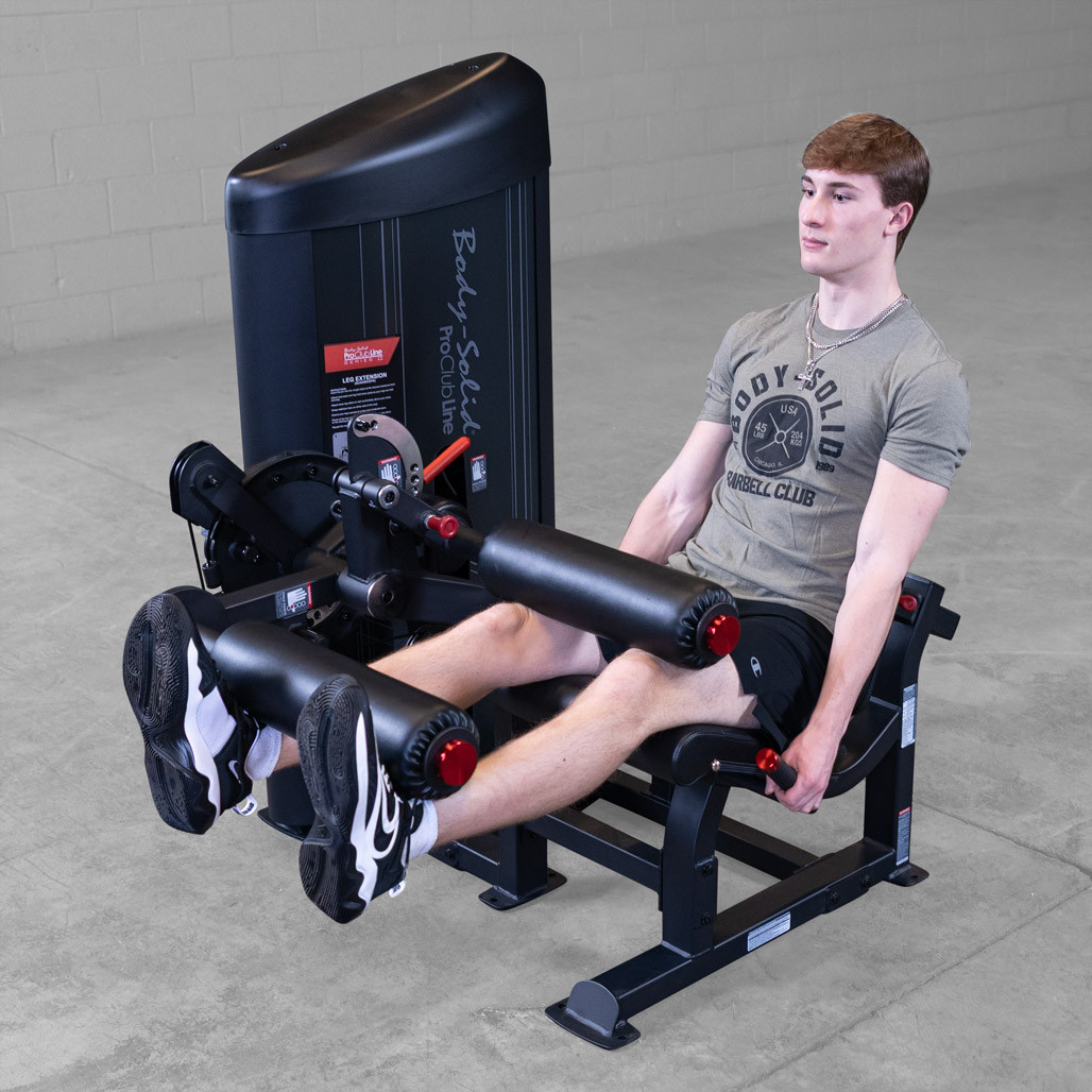 Body-Solid Pro Clubline S2LEC/1 Series II Leg Extension and Leg Curl machine, view 15