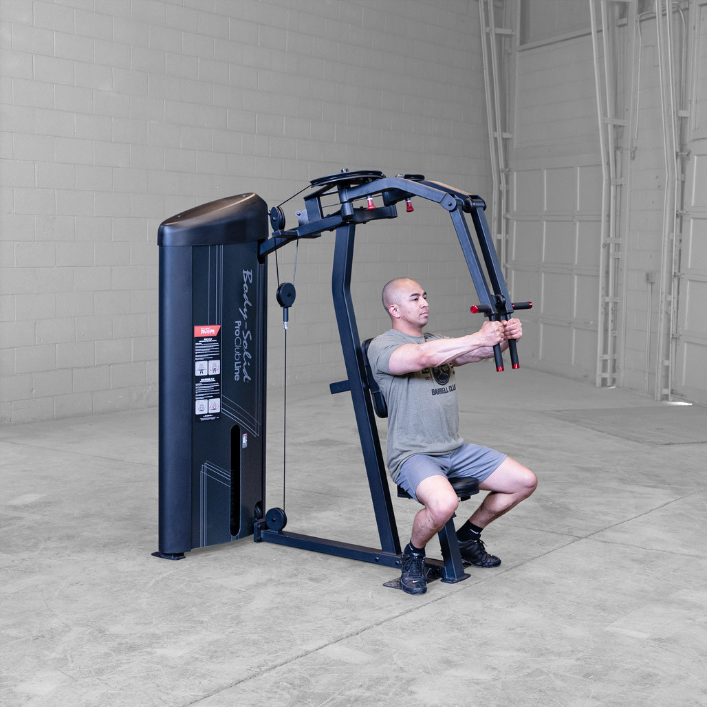 Body-Solid Pro Clubline S2PEC/1 - pec fly rear delt angle