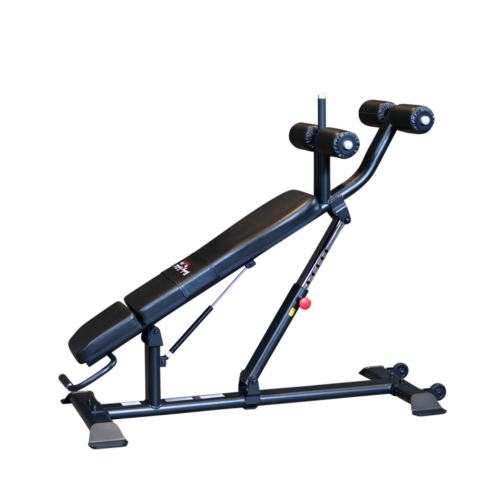 Body-Solid Pro Clubline SAB500B commercial adjustable ab bench in black