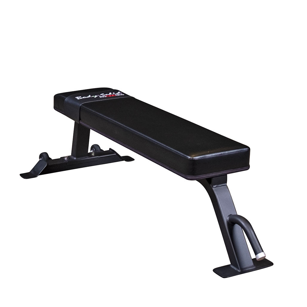 Body-Solid Pro Clubline SFB125 flat utility bench, angled view