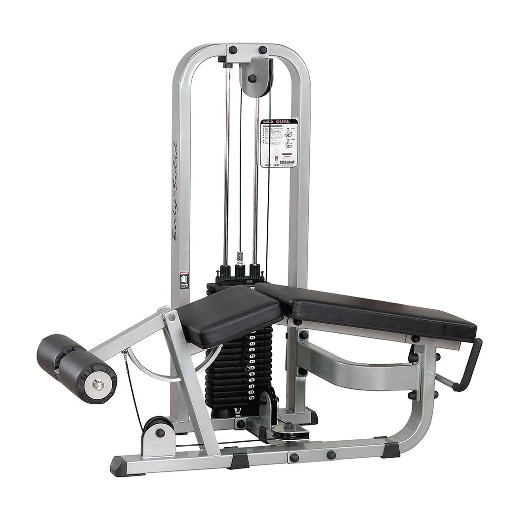 Body-Solid Pro Clubline SLC400G/3 leg curl machine with 310 lb weight stack