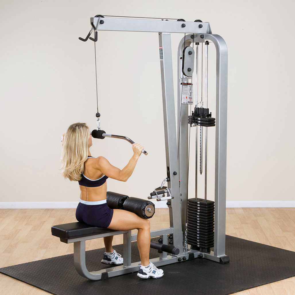 Body-Solid Pro Clubline SLM300G/3 Lat Pulldown & Mid Row Machine - Image 4