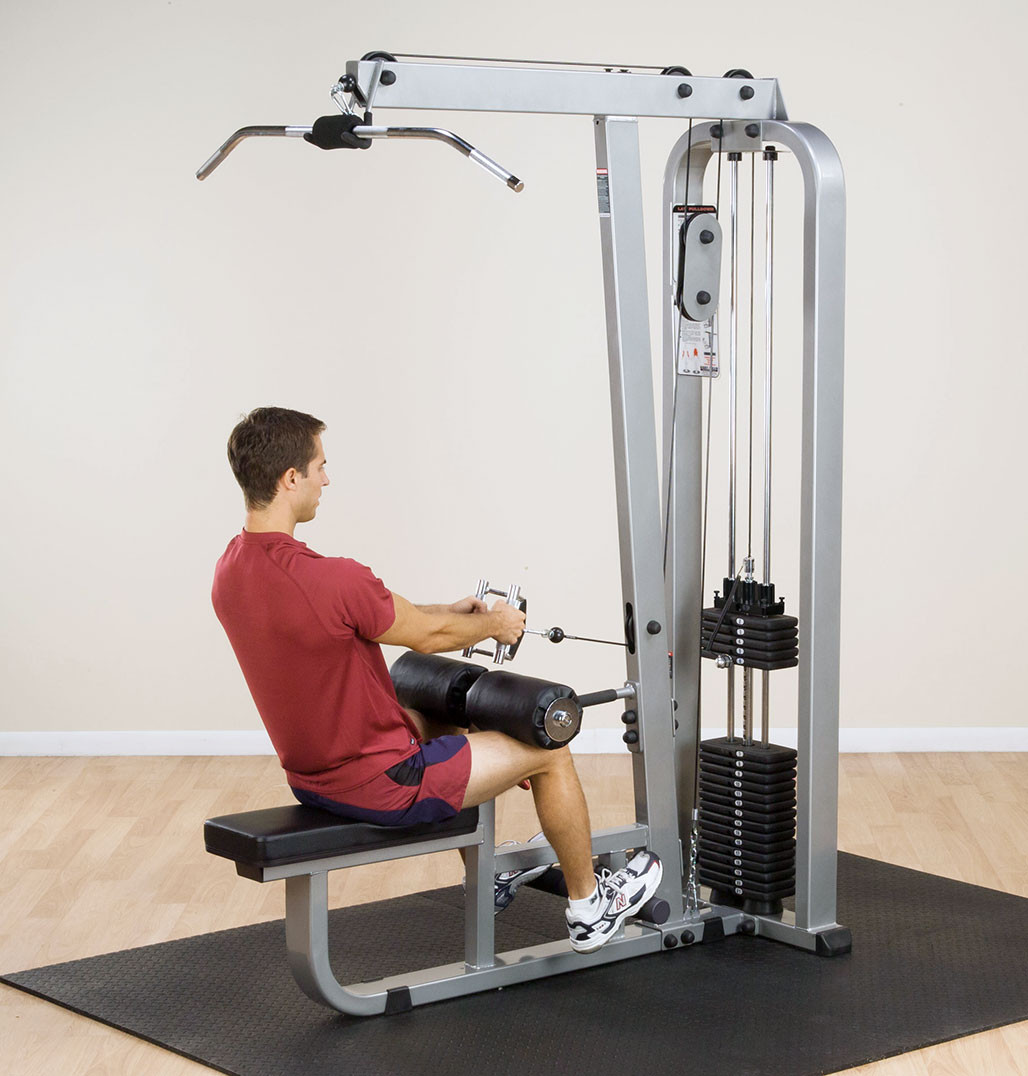 Body-Solid Pro Clubline SLM300G/3 Lat Pulldown & Mid Row Machine - Image 5