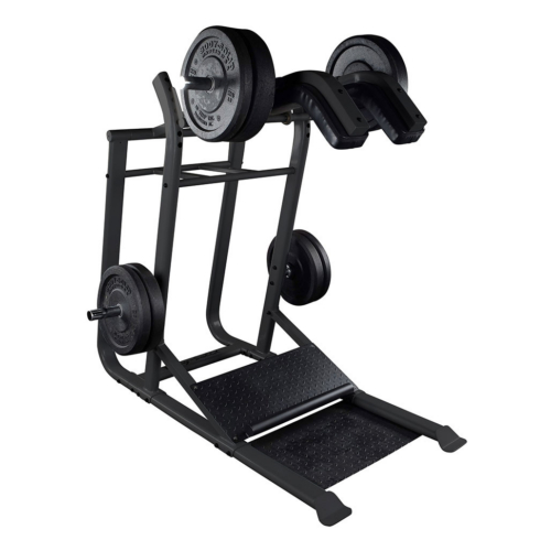Body-Solid Pro Clubline SLS500 plate-loaded leverage squat and calf machine