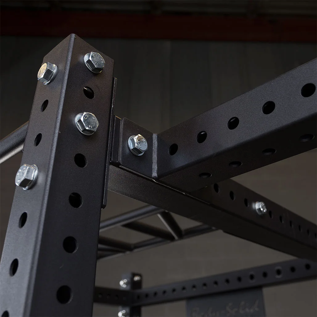 Body-Solid Pro Clubline SPRACB Power Rack Connecting Bar — commercial Pro Clubline rack attachment