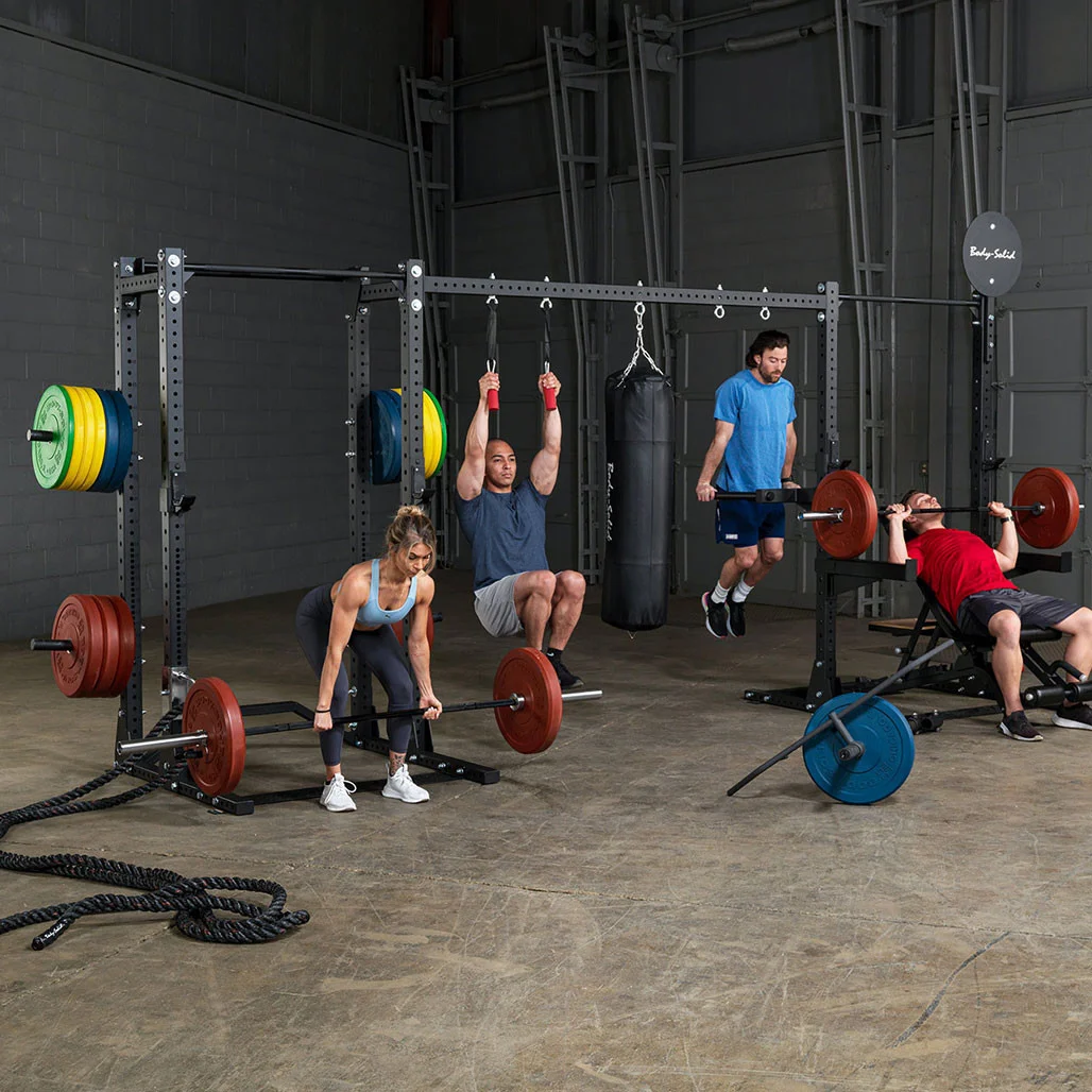 Body-Solid Pro Clubline SPRACB Power Rack Connecting Bar — commercial Pro Clubline rack attachment