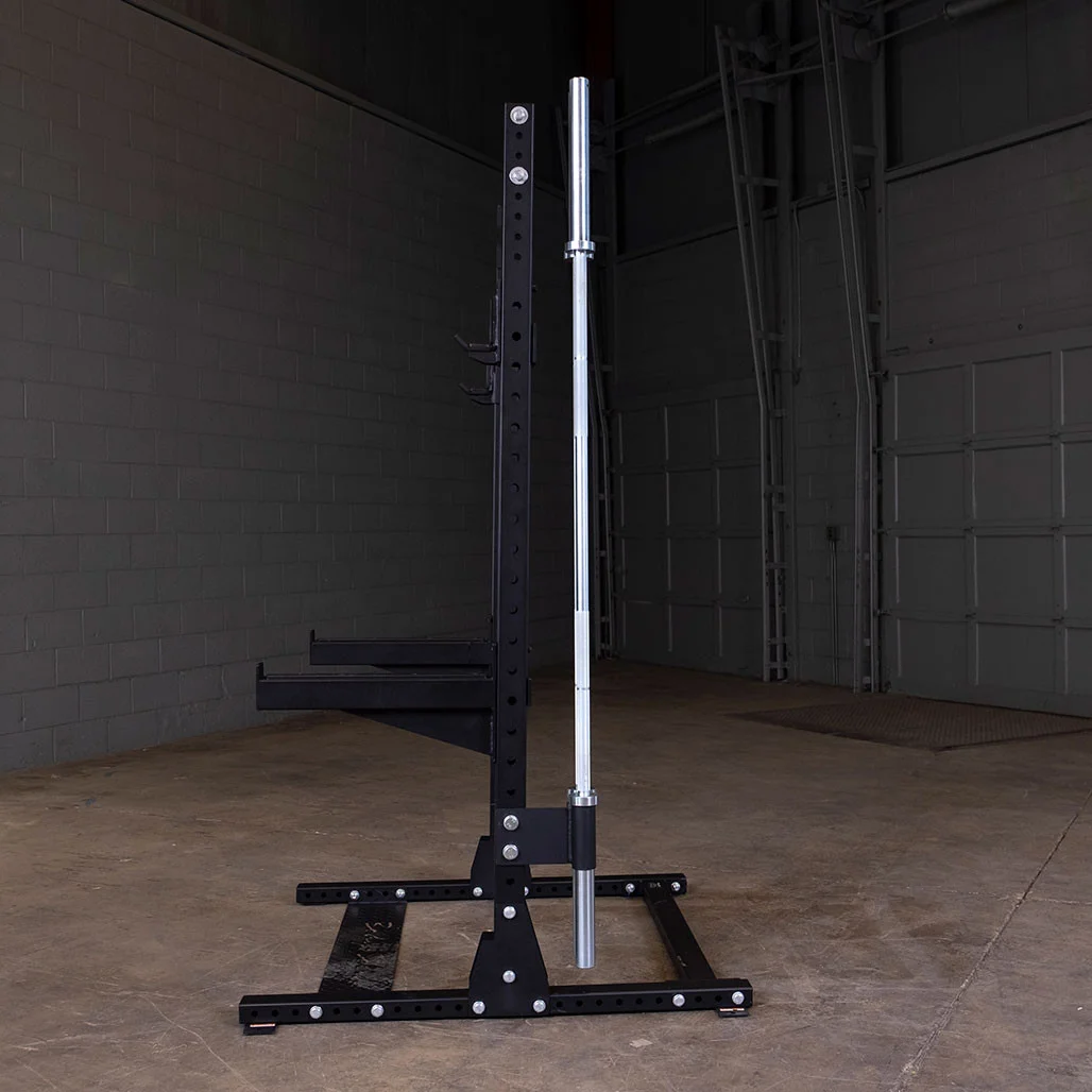 Body-Solid Pro Clubline SPRBHV Dual Vertical Bar Holder Attachment — commercial Pro Clubline rack attachment