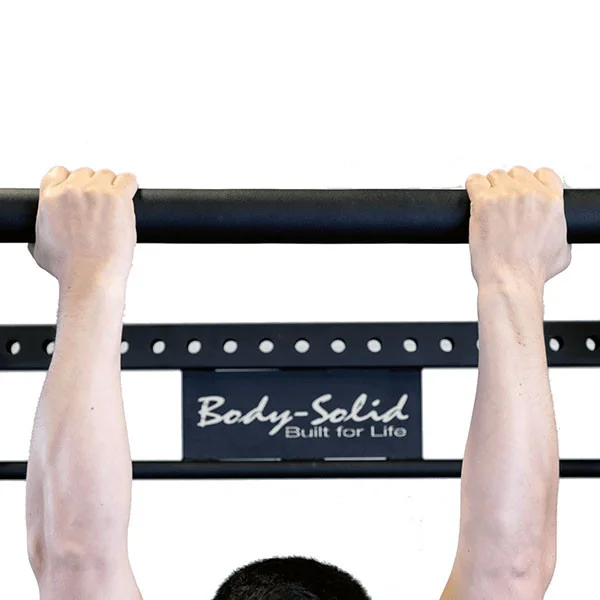 Body-Solid Pro Clubline SPRCB Fat Chin Bar Attachment — commercial Pro Clubline rack attachment