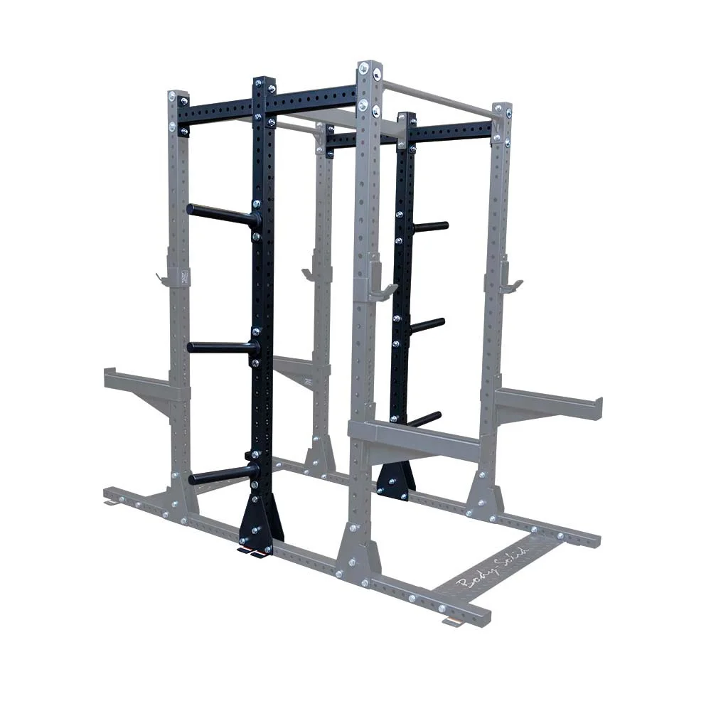 Body-Solid Pro Clubline SPRDBLKIT Double Half Rack Kit — double half rack kit, unit view