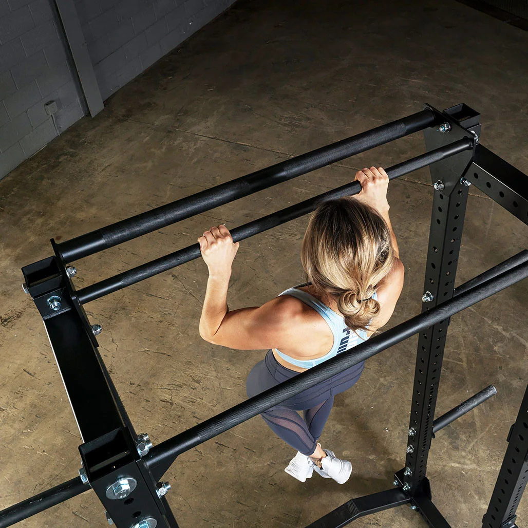 Body-Solid Pro Clubline SPRDCB Dual Chin Bar Attachment — commercial Pro Clubline rack attachment
