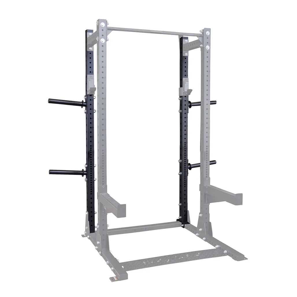 Body-Solid Pro Clubline SPRHALFBACK SPR500 Half Rack Extension — spr500 half rack extension, unit view